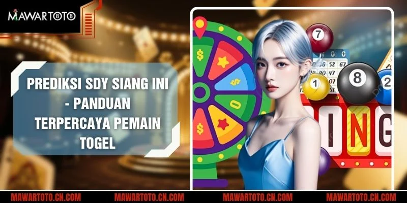 Prediksi Sdy Siang Ini